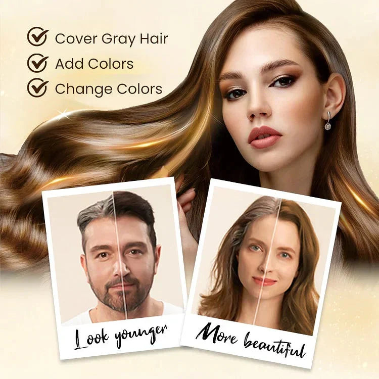 New Japanese Long Lasting Natural Hair Dye Shampoo