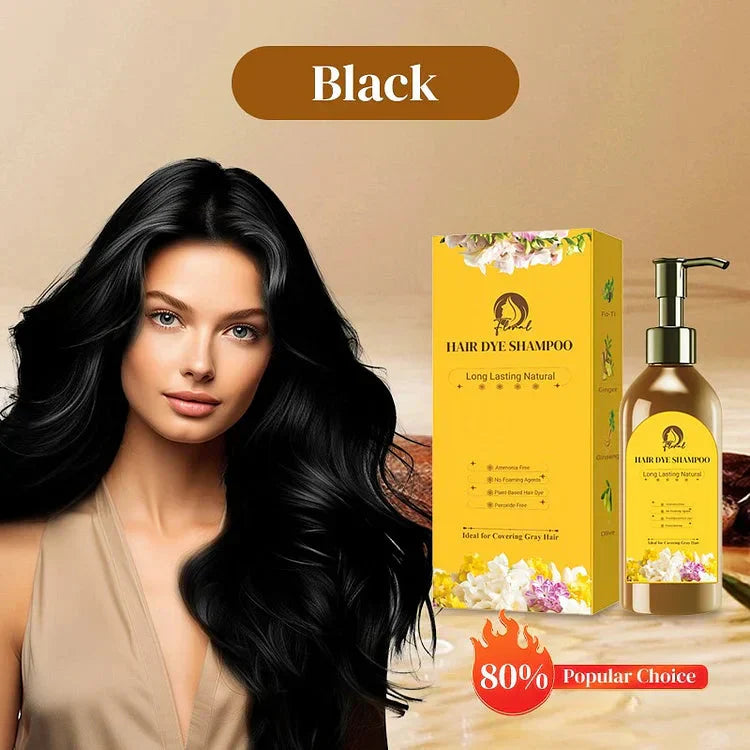 New Japanese Long Lasting Natural Hair Dye Shampoo
