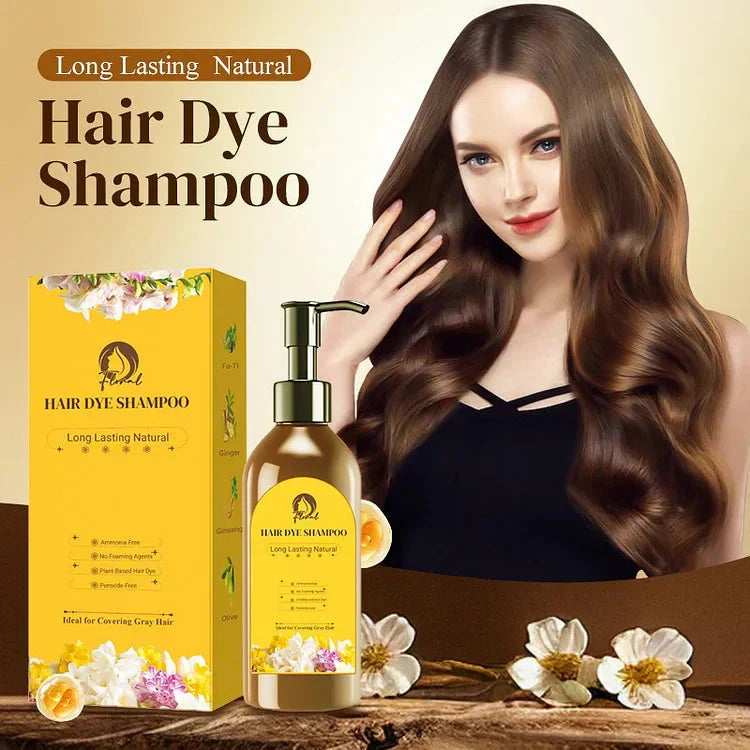 New Japanese Long Lasting Natural Hair Dye Shampoo
